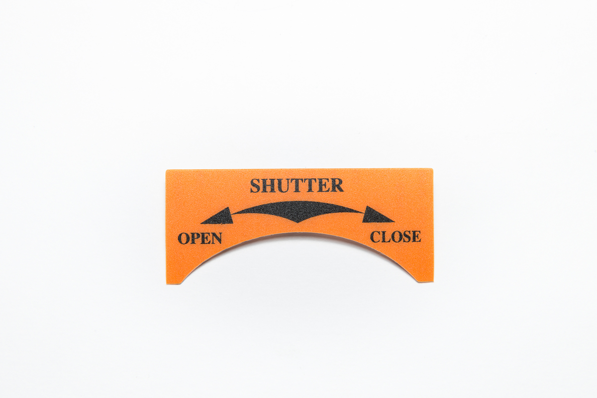 Aluminium Control Label 01
