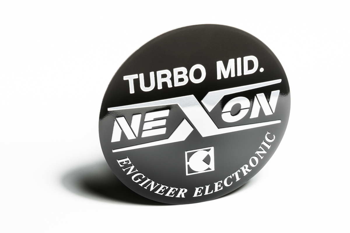 Mirror-Polished Aluminium Round Emblem 02