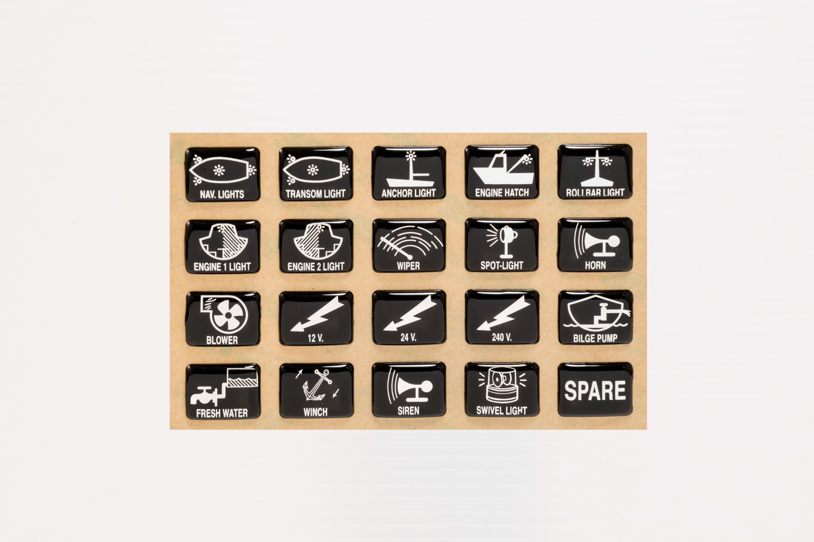 Aluminium Nameplate 11