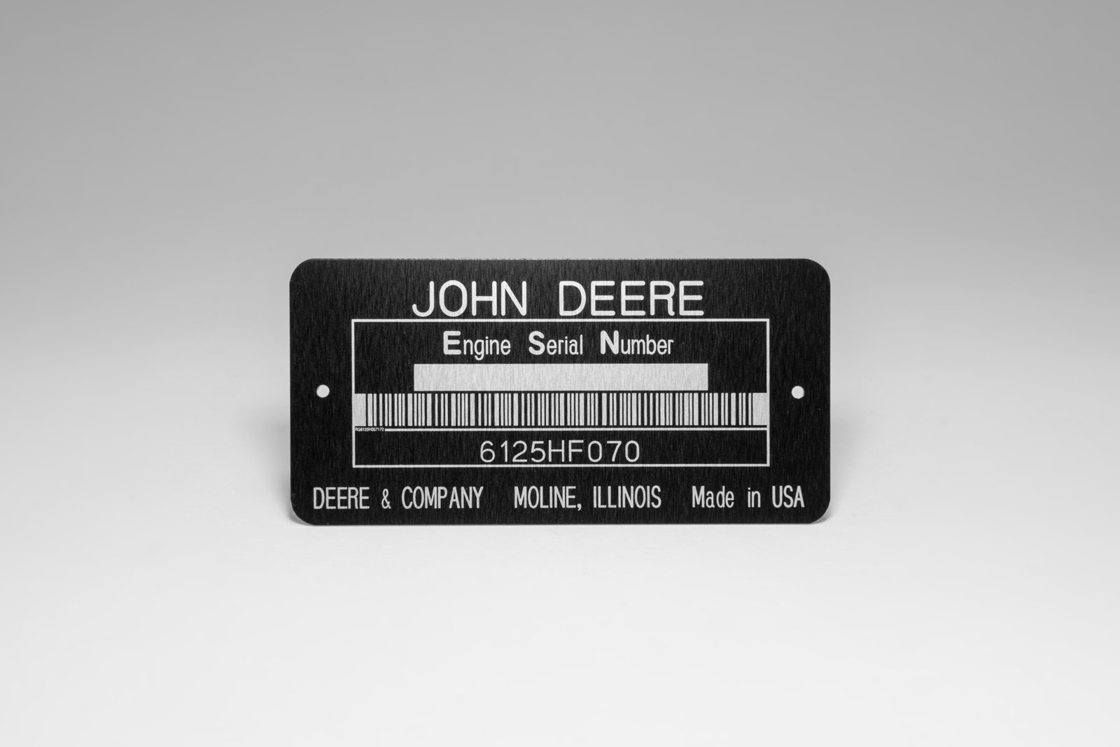 Aluminium Data Nameplate 03