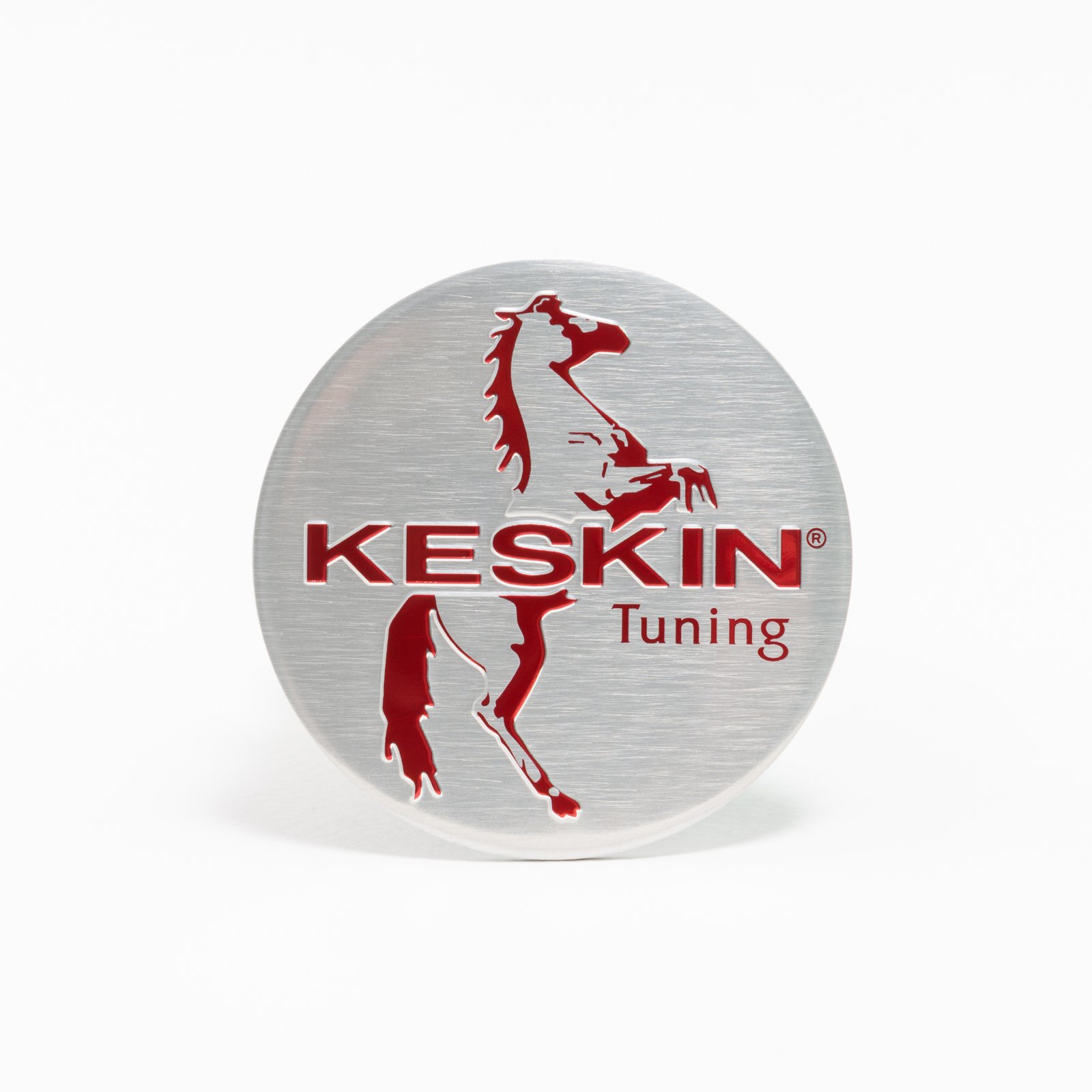 Mirror-Polished Aluminium Round Emblem 09