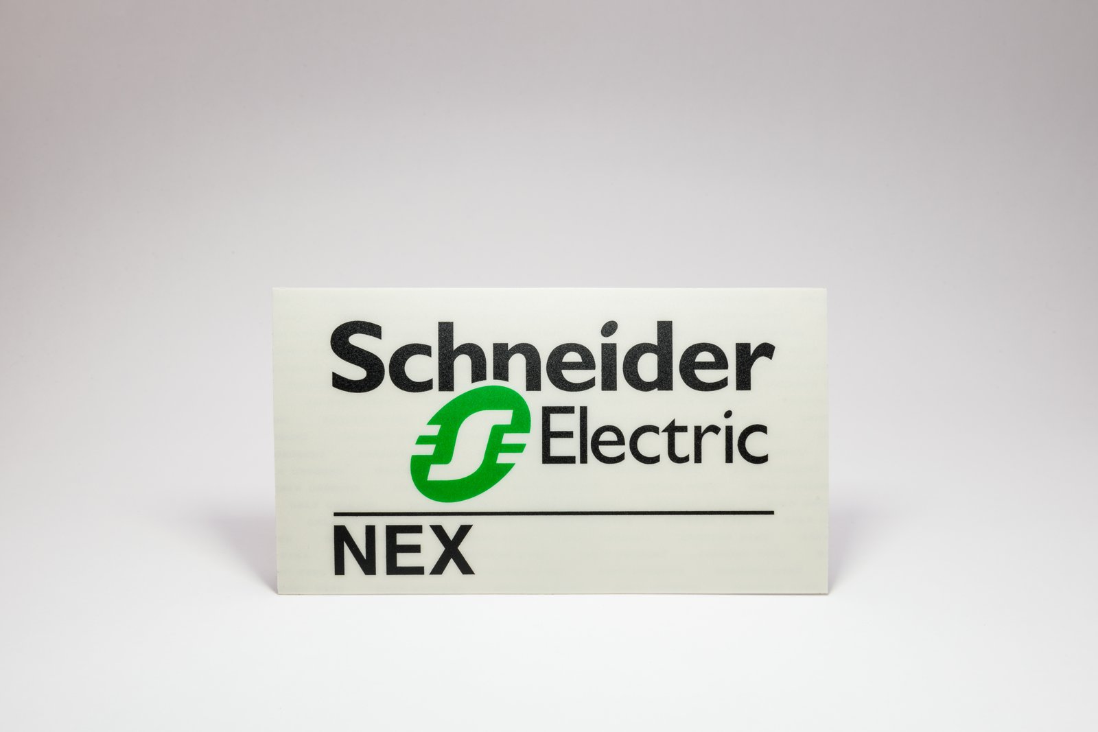 Aluminium Logo Plate 01