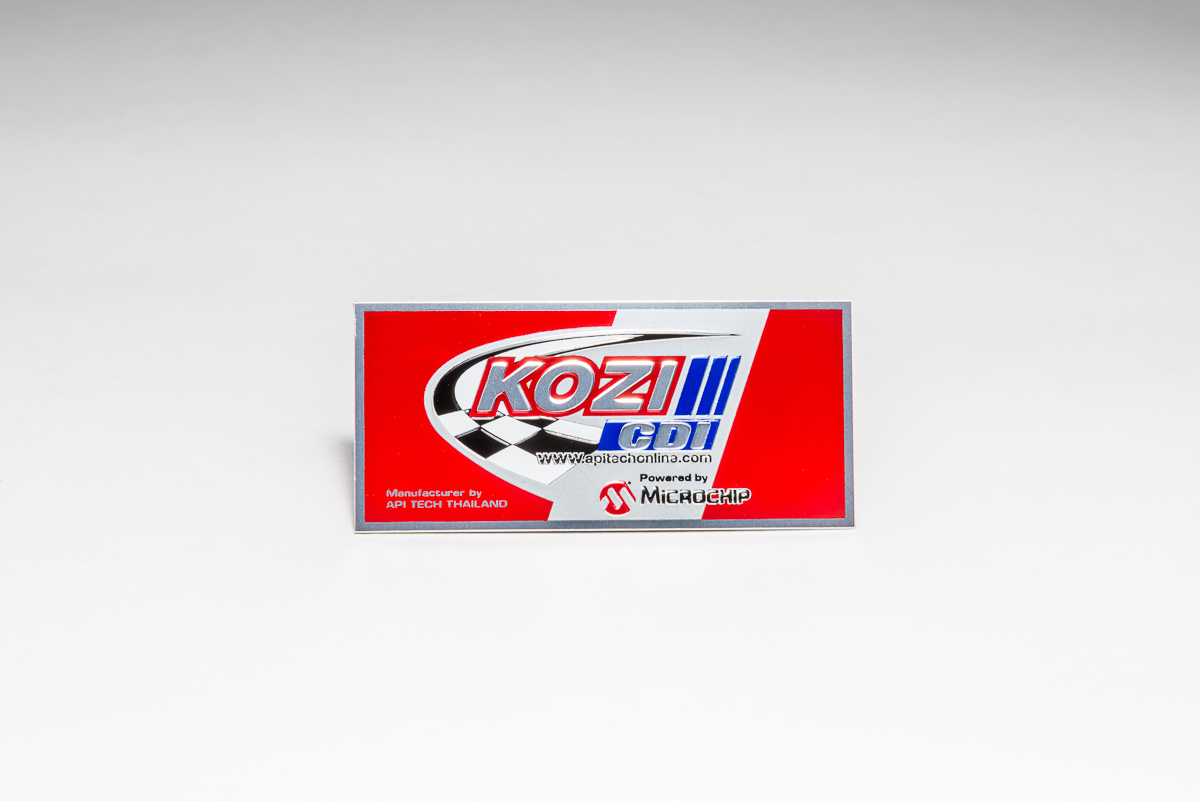 Mirror-Polished Aluminium Racing Plate 01