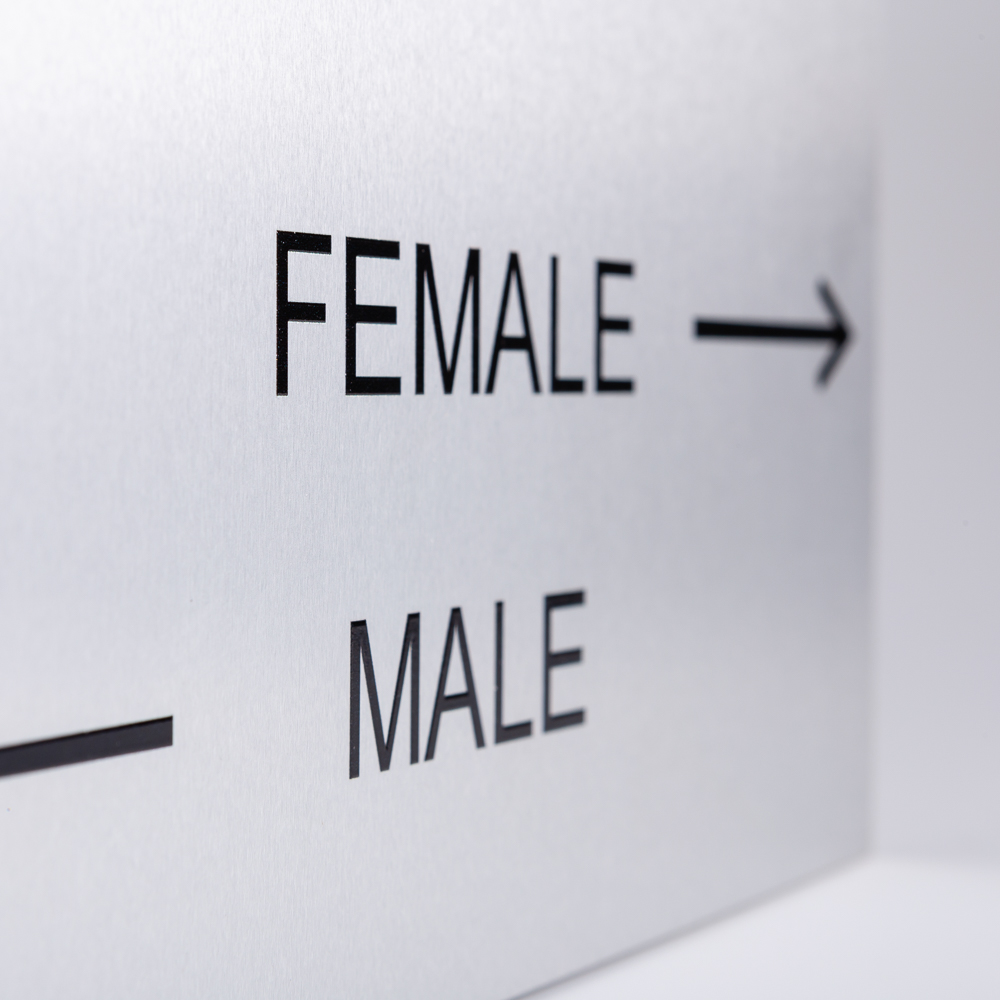Outdoor Directional Sign Post