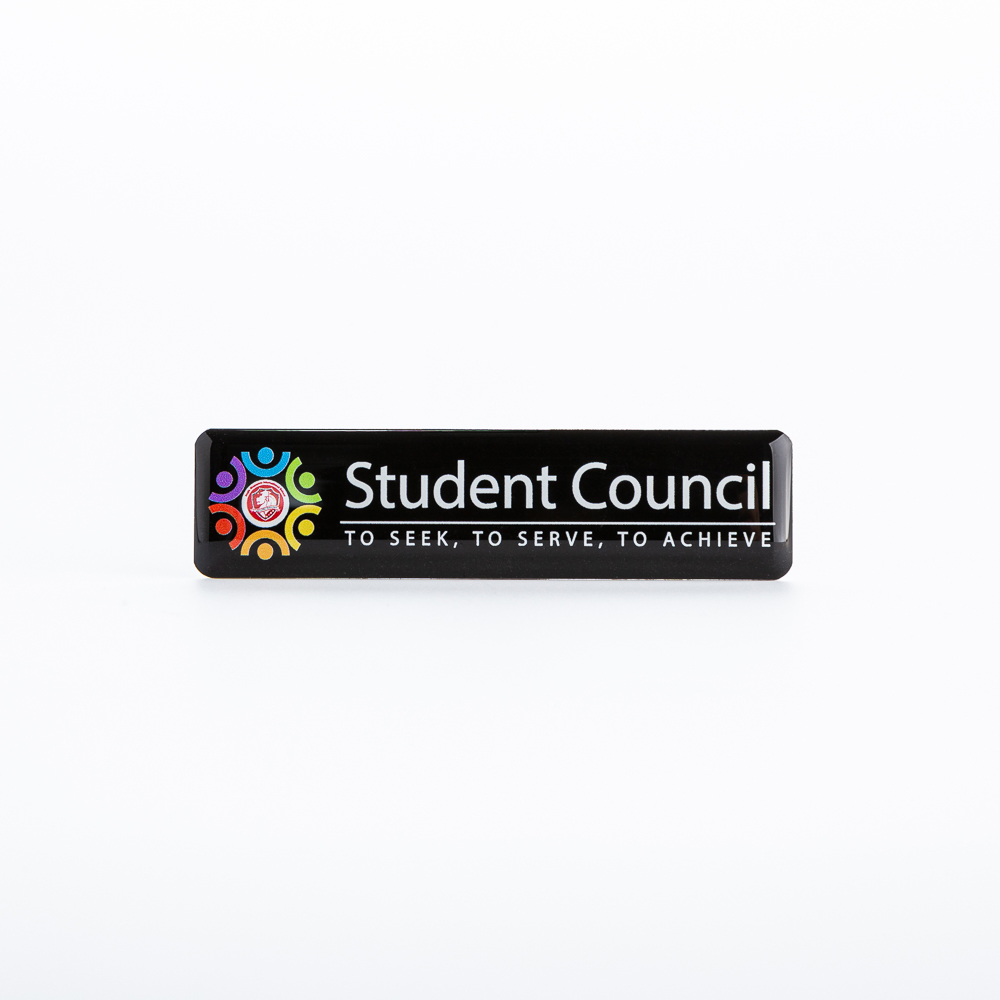 Mirror-Polished Aluminium Logo Plate 01