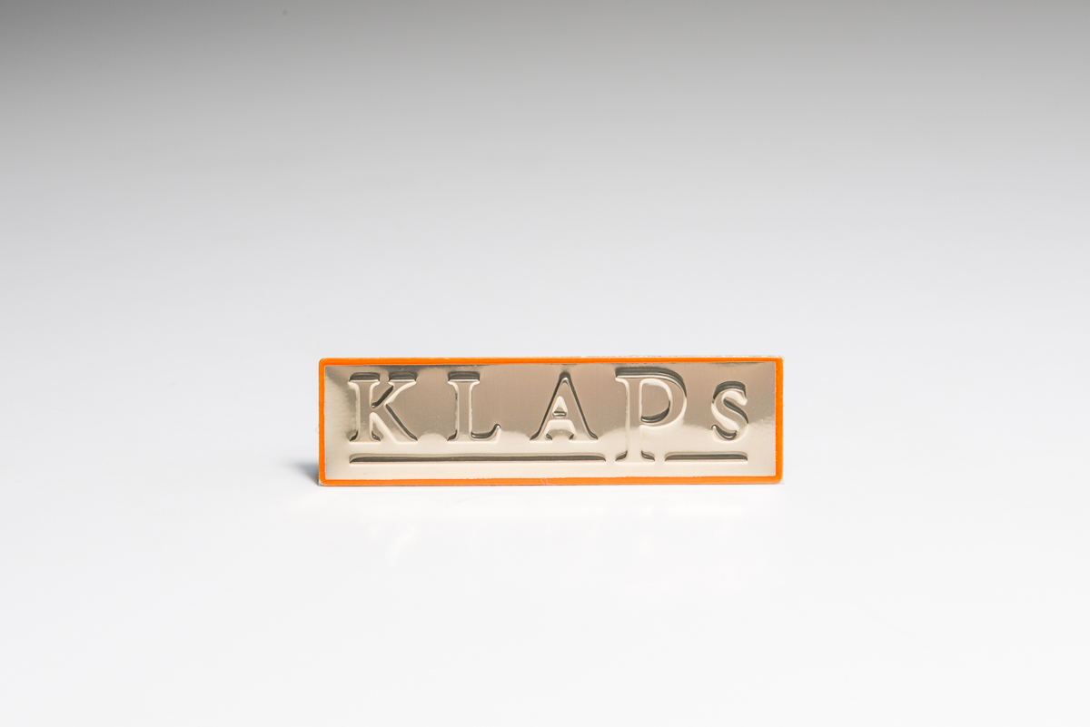 Mirror-Polished Aluminium Nameplate 11